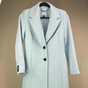 *RARE* White House Black Market "Ice Cap Blue" Trench Coat - Size XXS